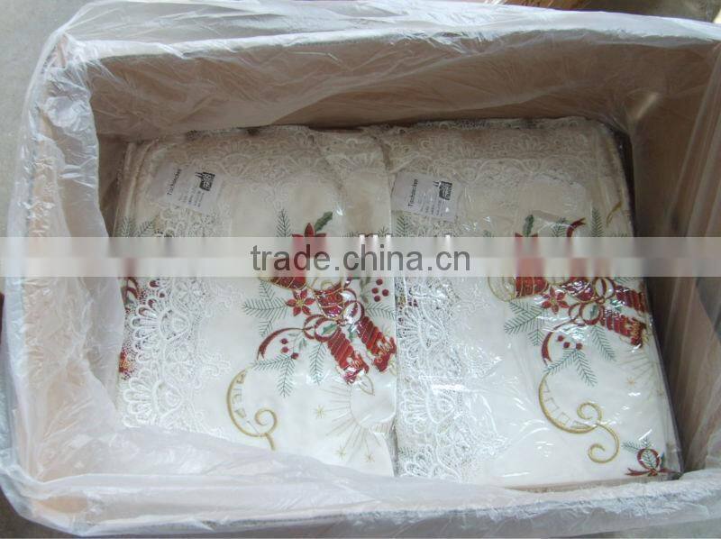 Woven Technics Hand Embroidery Table Runner and Placemat