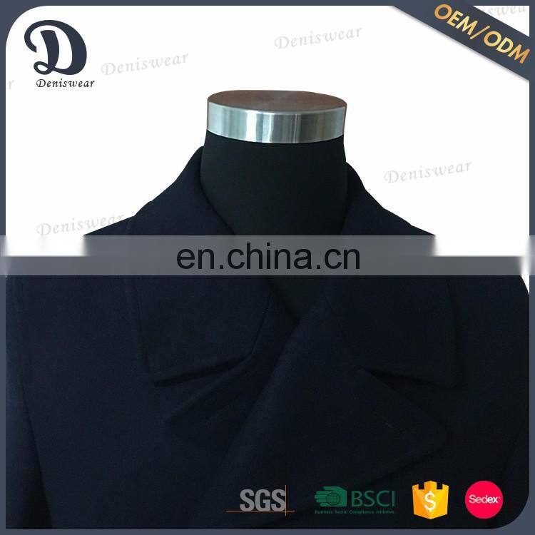 new 2017 men DB wool short coat