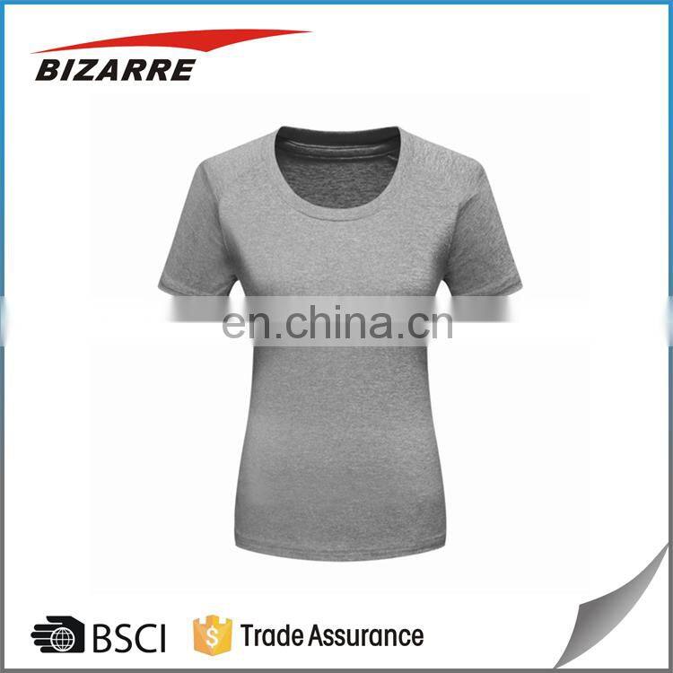 Low moq custom fitness wear with crew neck