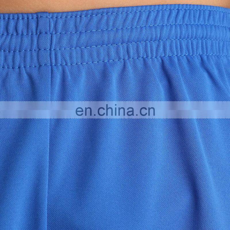 Fashion 100%polyester custom own design soccer shorts for men
