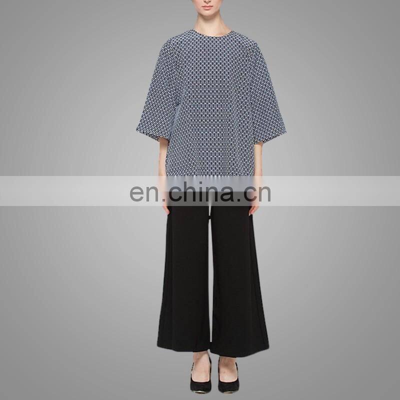 Newest Fashion Women Top Half Length Kimono Sleeves Women Wear Online