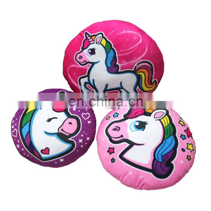 Hot Selling Super Soft Fluffy Round Shape Plush Pillows Winter Warm Smile Face Emoji Cushion