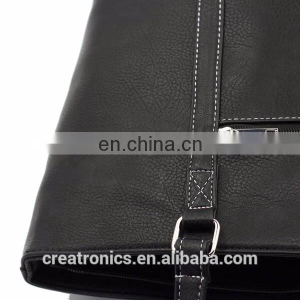 CR Hot Promotion fashion women leather PU soft handbag designer laptop bag shoulder bags women bag