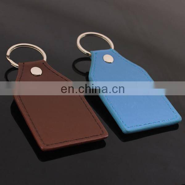 Factory made key chain leather