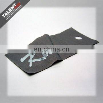 custom silk screen printing main label for clothing