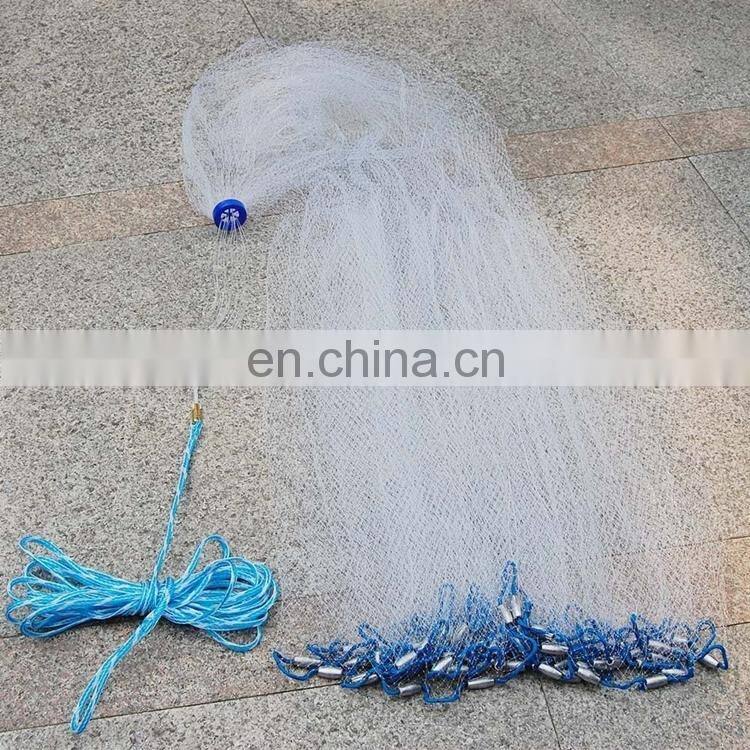 Drawstring Cast Net Commercial Fishing Series Casting Net Hand Throwing Net