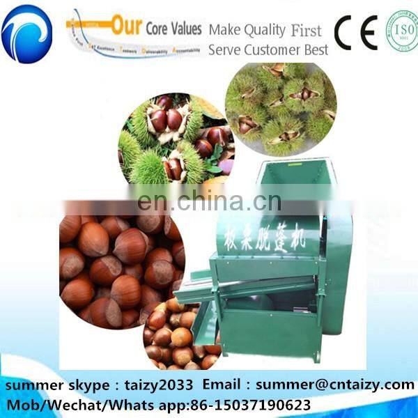 Thorn stab removal chestnut huller