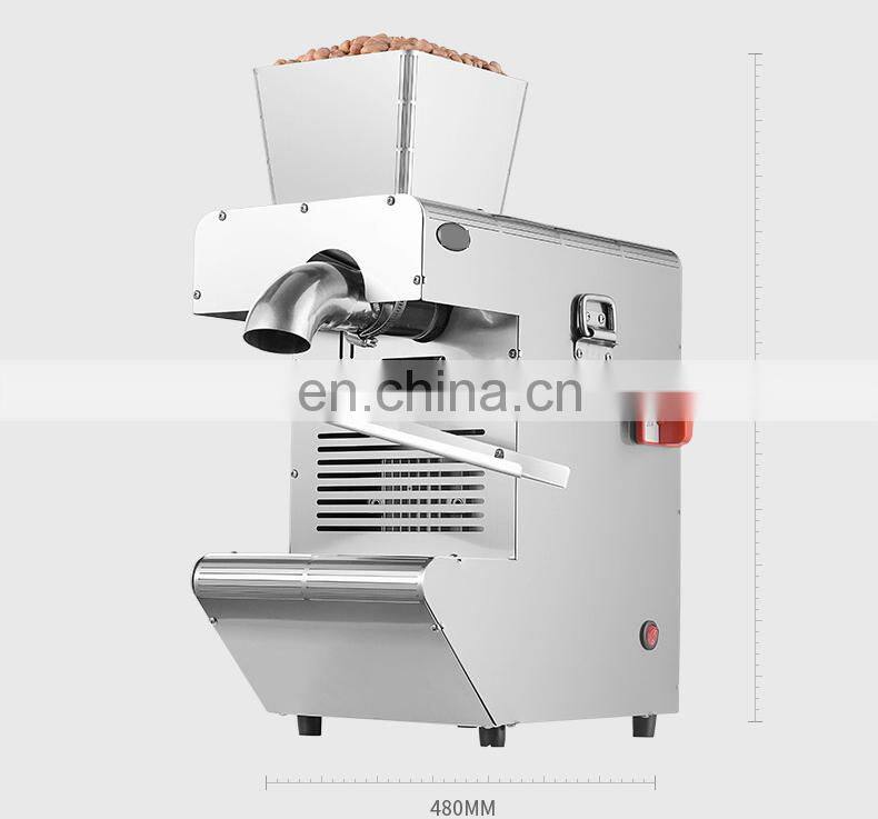 Industrial Soybean oil press machine home use/ family use sunflower oil making machine/hot rapeseed pressing machine