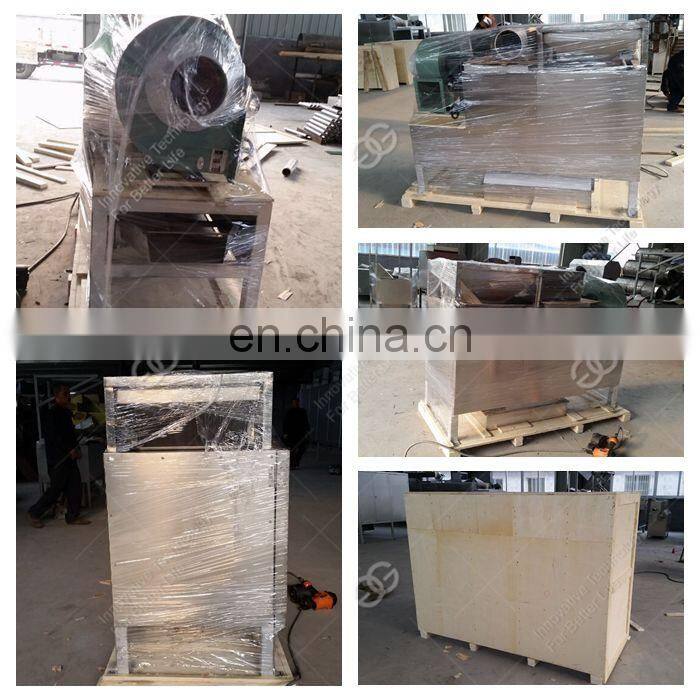 Compact Structure Peanut Groundnut Kernel Half Separating Cutting Peeler Coco Bean Peeling Machine
