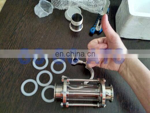 high quality 3/4" - 8" Sanitary Tri Clamp 1 steel pipe fittings exible stainless steel tnc connectors