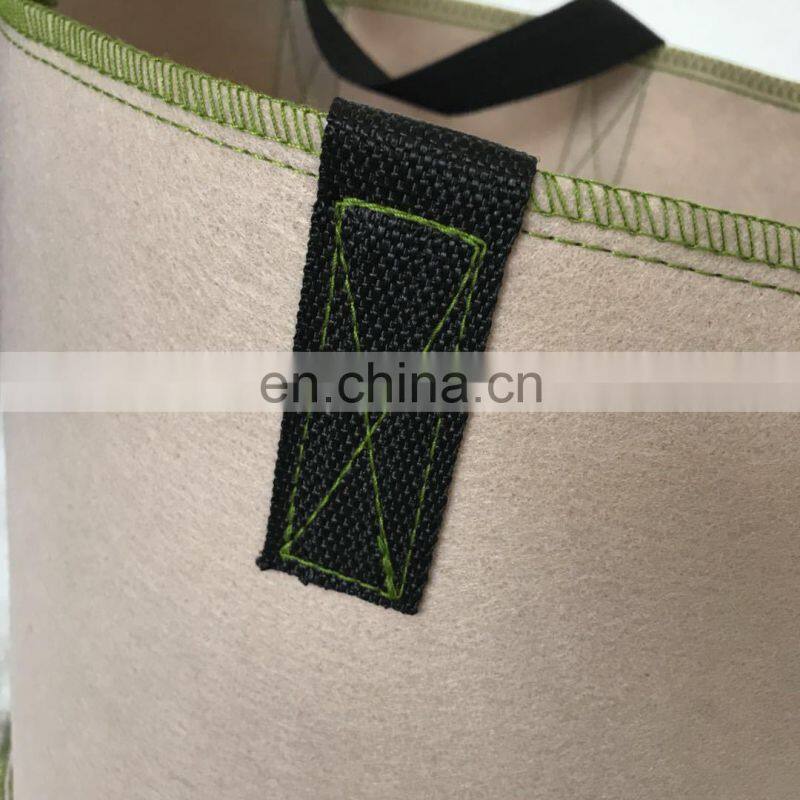 customized size garden felt plants nursery bag