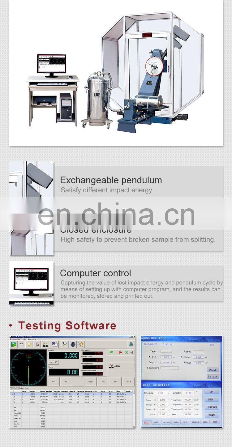 QK-20 Plastic Izod Chary Impact Manual Sample Notch Machine