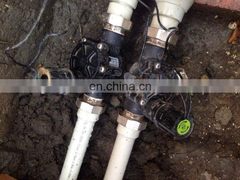 zanchen075D 3/4-Inch Sprinkler Valve with 075D DC Latching Solenoid for Battery Operated Controllers