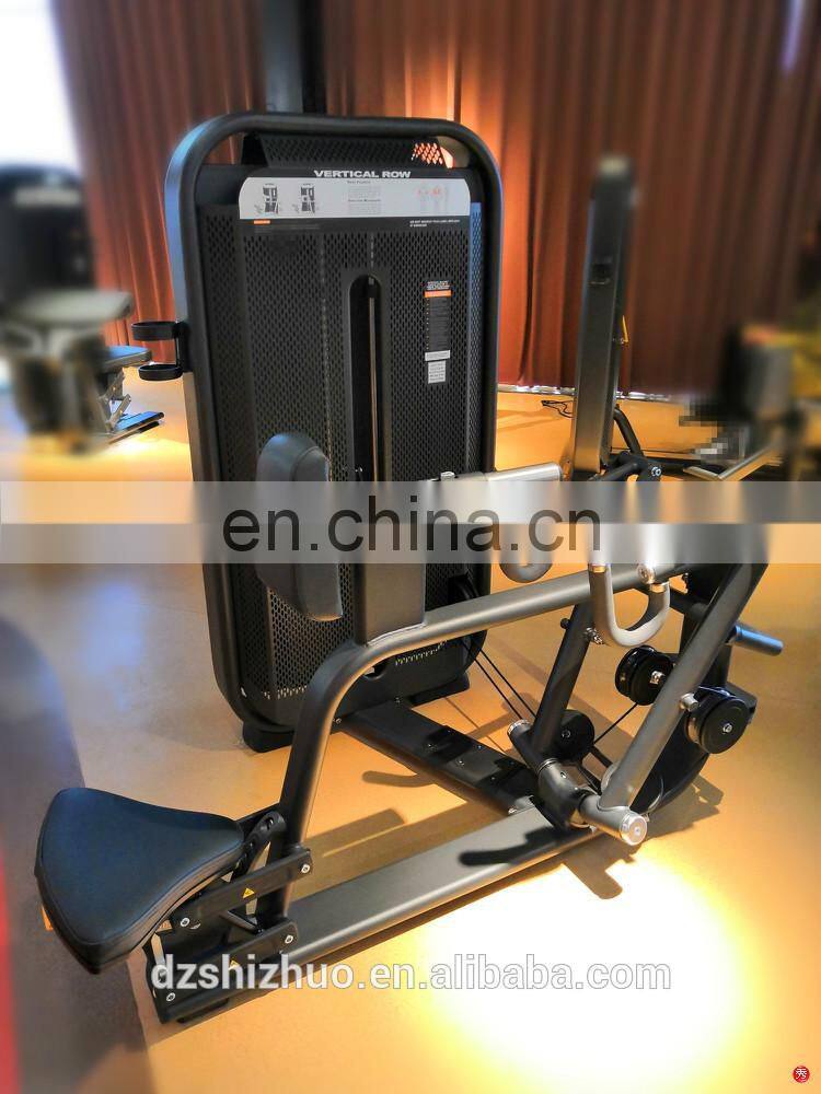 New design top quality body building commercial gym fitness equipment Vertical Row machine SES34