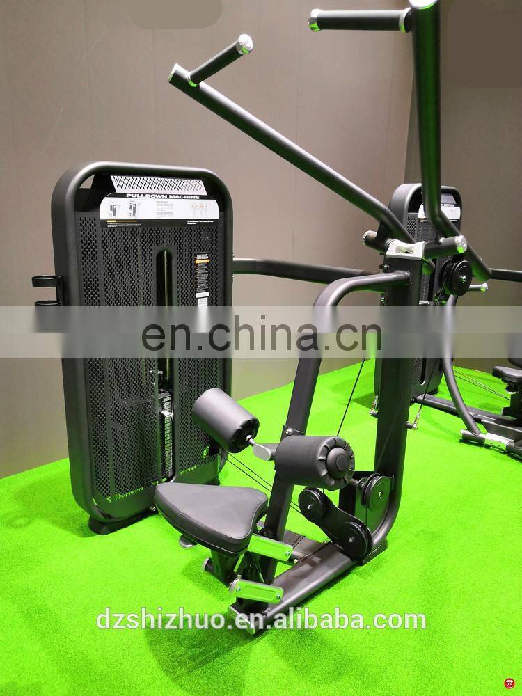 New design top quality commercial gym fitness equipment strength training lat pulldown machine for sale SES35