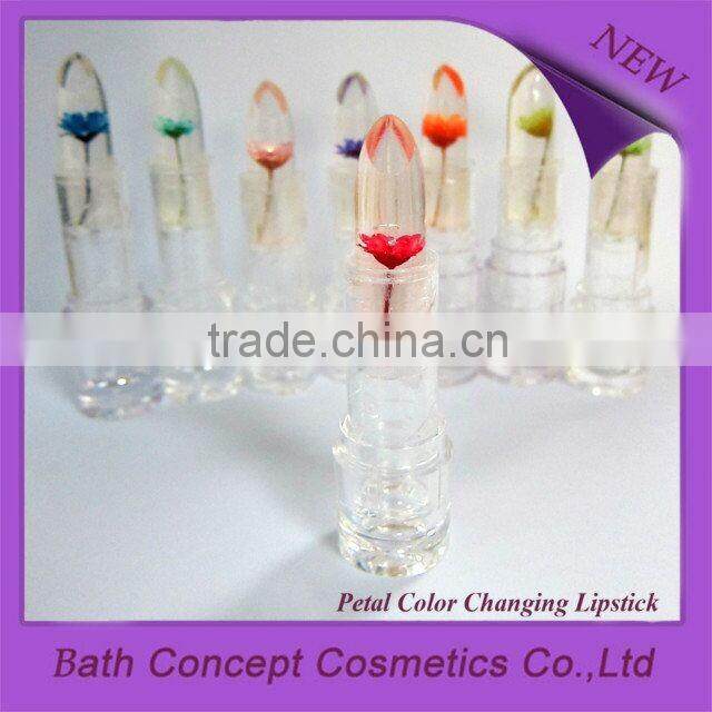 low price transparent petal lipstick for wholesale