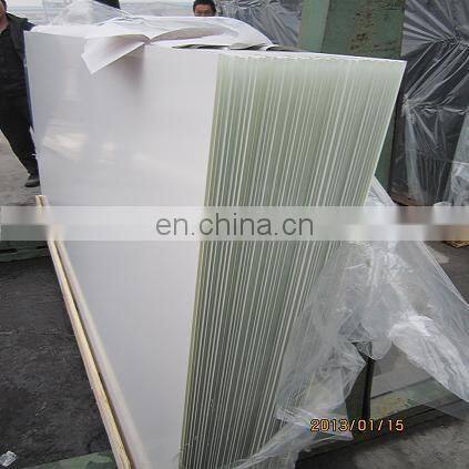 8mm clear toughened glass with polished edge