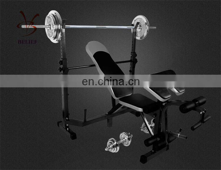 Weightlifting Bench Press Free Stand Adjustable Squat Rack