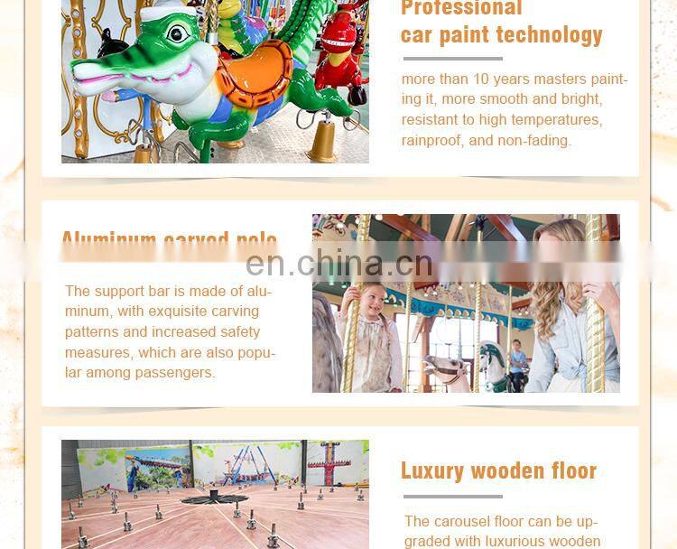 China Supply 6/8/10/16/24/32/48 Seats Ride carousel For Sale Price