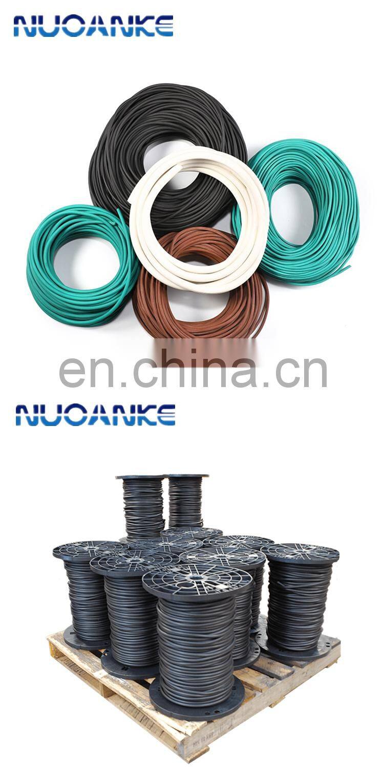 Round Square Rectangular NBR FKM Silicone Rubber ORing Cord Seal