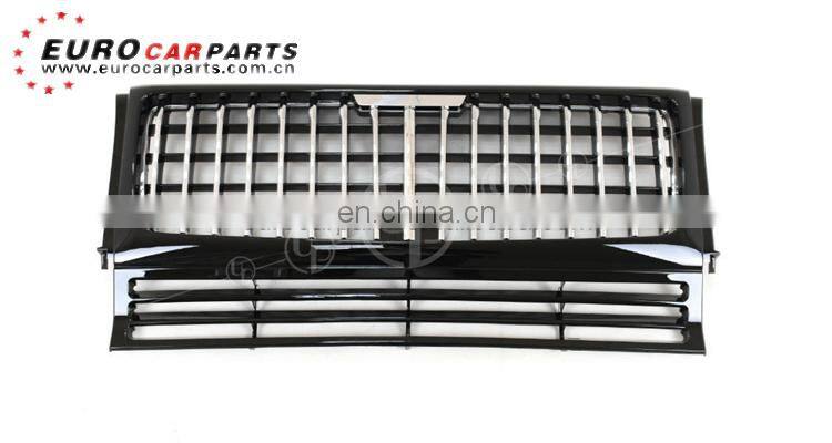 W463 maybach grille fit for G-class G350 G500 G550 G55 G63 to MAY style ABS grille black and white W463 grille