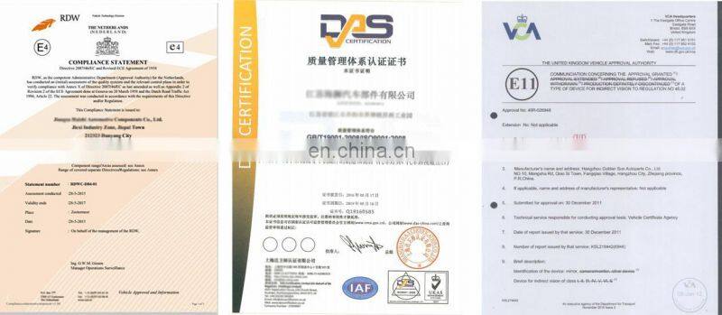 Car Side Mirror Auto Body Part Right 5 wire electrical with lamp OEM HF01-3113C For IX35