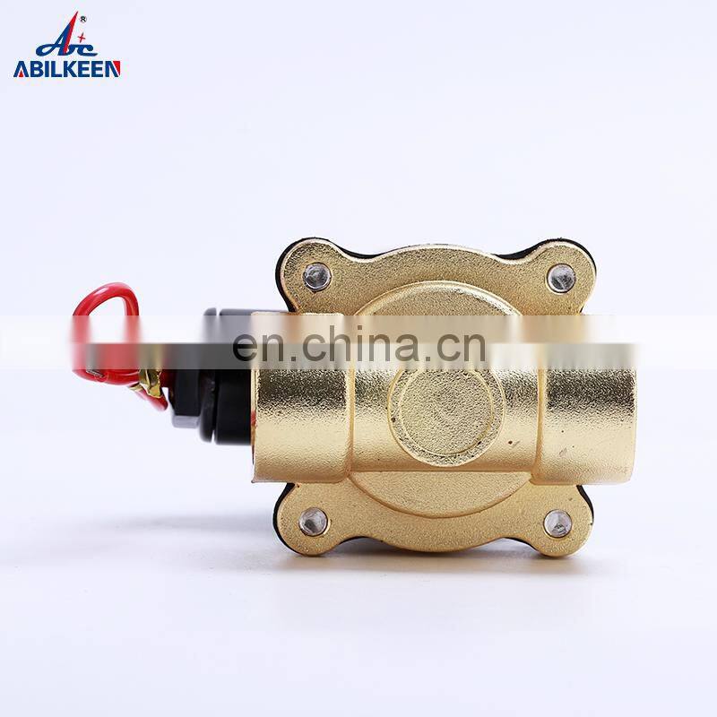 2W160-15 Normally Closed Type Direct Acting Electric Brass Solenoid Valve Price Water/Air Solenoid Valve