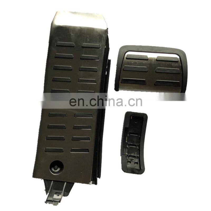 Car Pedal Accelerator Brake Cluth Foot Rest Anti Slip Pedal Pad For Audi A6 2008-2012