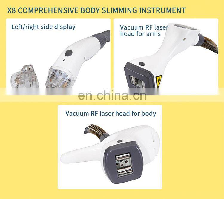 Roller Negative Pressure Vacuum Massage Cavitation RF Slimming machine Facial Lifting body Shaping Beauty equipment