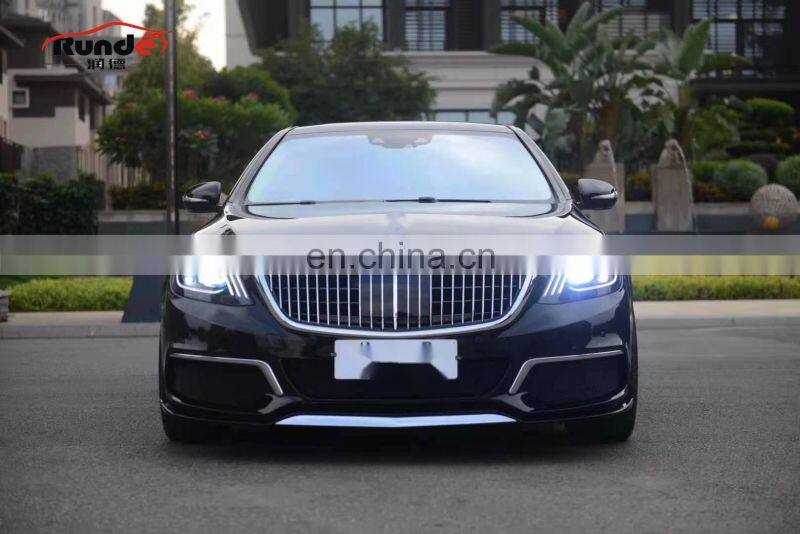 Runde High Quality PP Material Auto Car Body Parts BARBS B900 Style Body Kits For 2018-2020 Mercedes-Benz W222 S63 S65 body kit