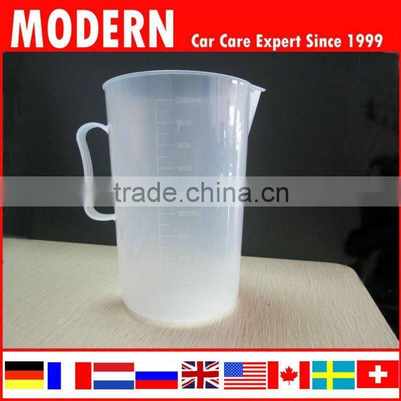 2000ml plastic measuring graduated cup with handle