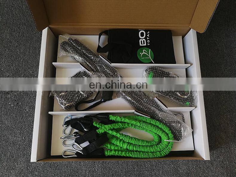 Fitness Folded Portable Home Gym Equipment Workout Package Resistance Bands Board Sport Workout Board Trainer