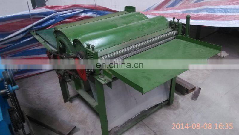 cotton yarn waste recycling machine small cotton processing machine cotton waste cleaning machine