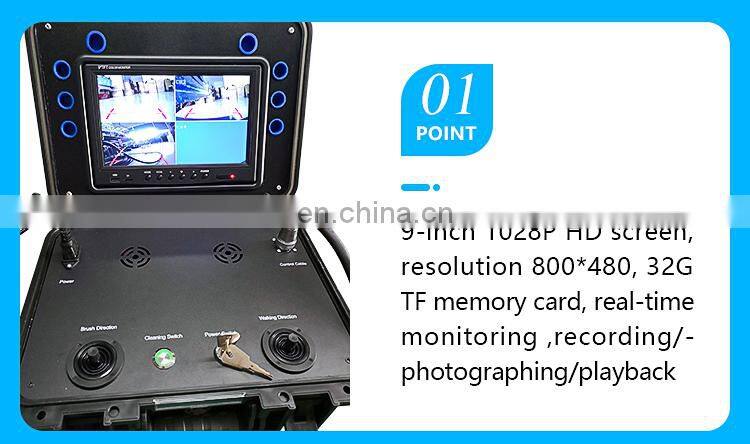 Hot selling PCS-350III piping cleaning robot hvac ductwork cleaner equipment duct cleaning machine with low noise