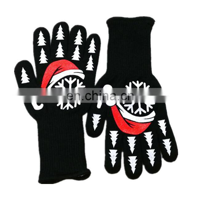 Newest Cheap Price Silicone Heat Resistant Gloves Oven Mitt