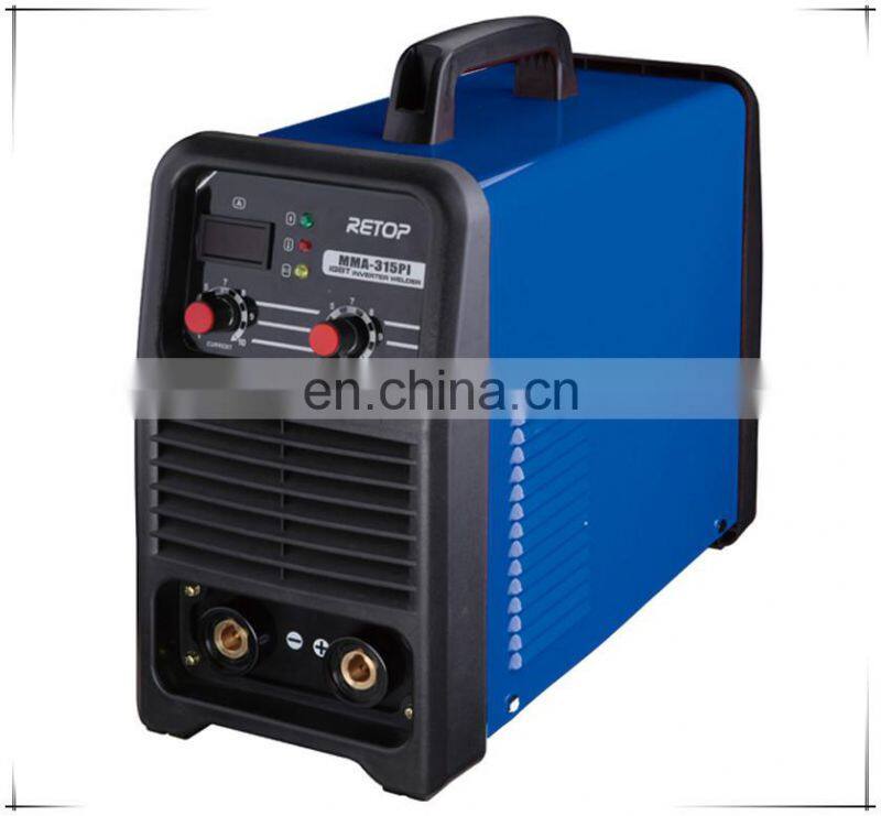 High Frequency Inverter Dc Arc Welder MMA160PI Hand Spot Welding Machine Welding Workpieces MMA Welders Retop Welder DC MOTOR CE