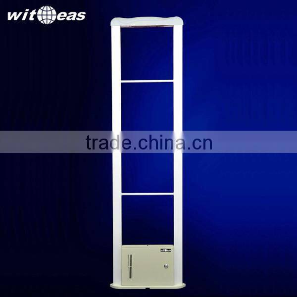 Alloy pedestal eas retail rf system with mono board