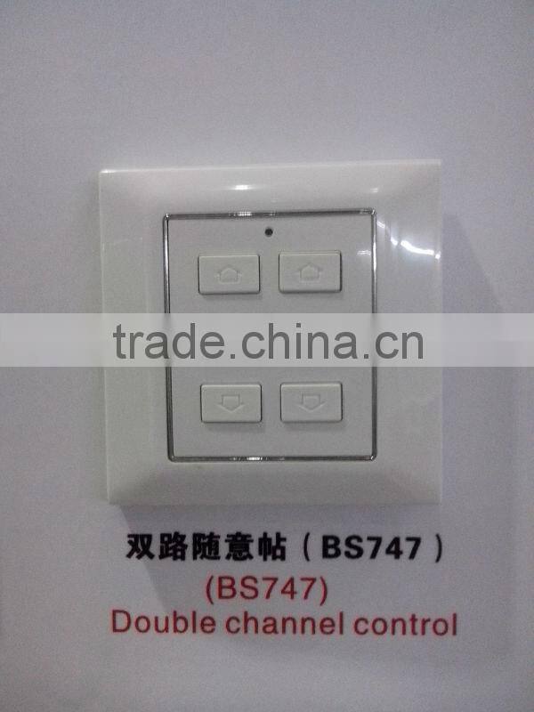 Guangzhou Latest motorized roller shade/ electric roller shade for home.