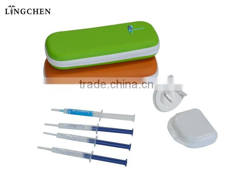 Dental Super bright teeth whitening kit with led light for home use