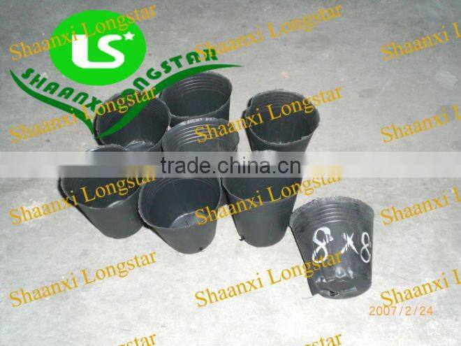 Plastic nursery pots