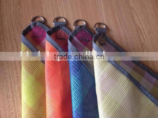 China Fashion Pe Woven Foldable Beach Mat