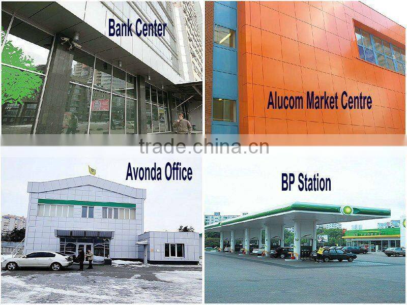 10 years use flexible mirror construction external wall finishing material