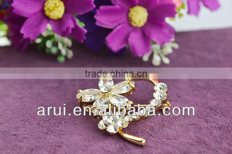 Crystal brooch pin fashion jewlery brooch