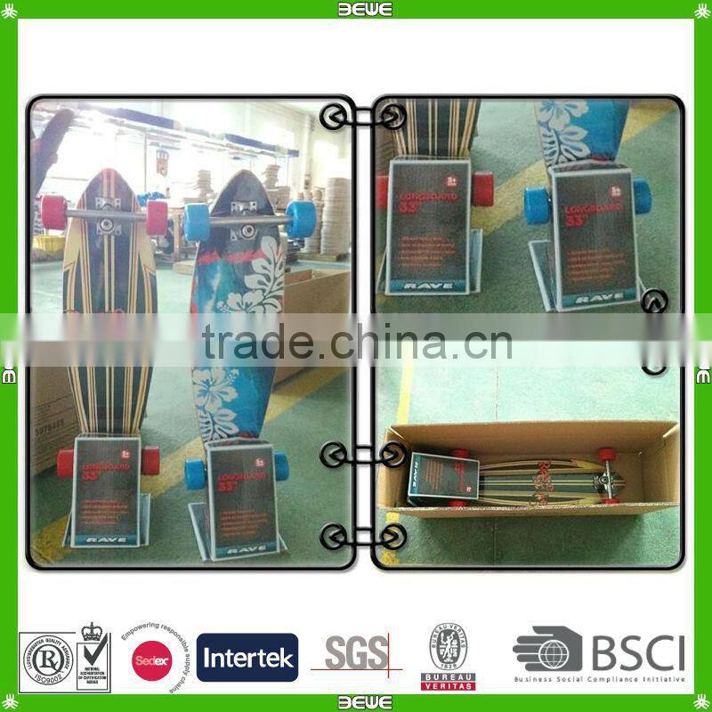 46*10inch Canadian maple long board complete