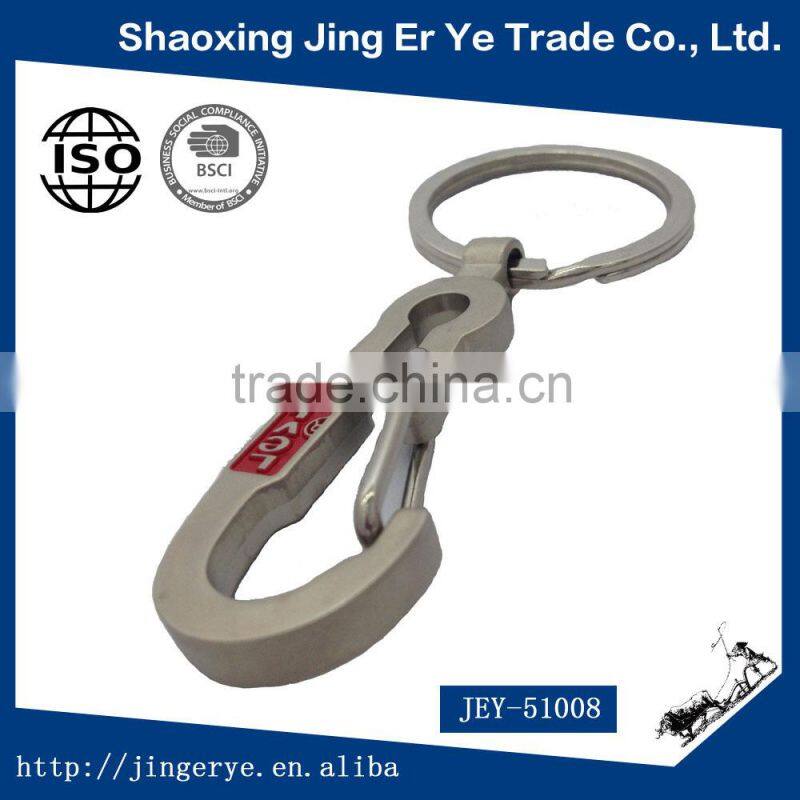 Wholesale Cheap Small Size Metal Zinc Alloy Key Chain Rings