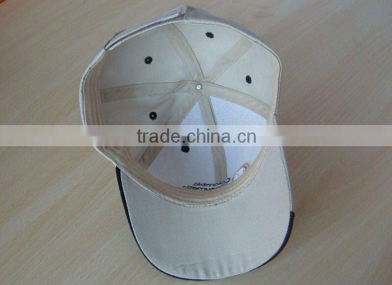 100% cotton promotion hat with embroidery logo
