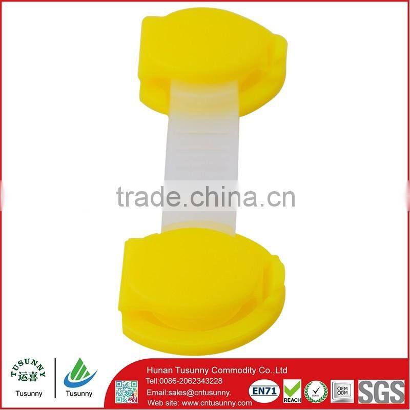 Baby safety sliding doors locks small plastic door lock