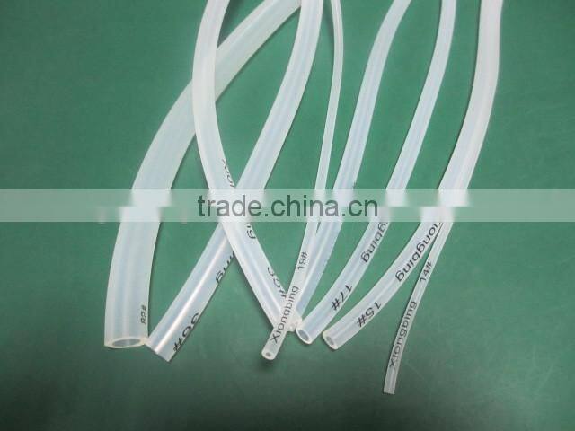 FDA grade transparent Peristaltic Pump Tubing / silicone pump tubing