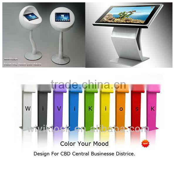 19" free standing wifi public information kiosk