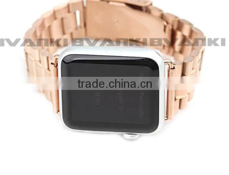 Alibaba New Arrival Wholesale Wrist Watch bands/Straps For Apple Watch,Cheap High Quality Stainless Steel Watch Band For iWatch